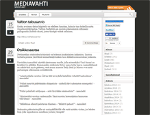 Tablet Screenshot of mediavahti.mullo.net